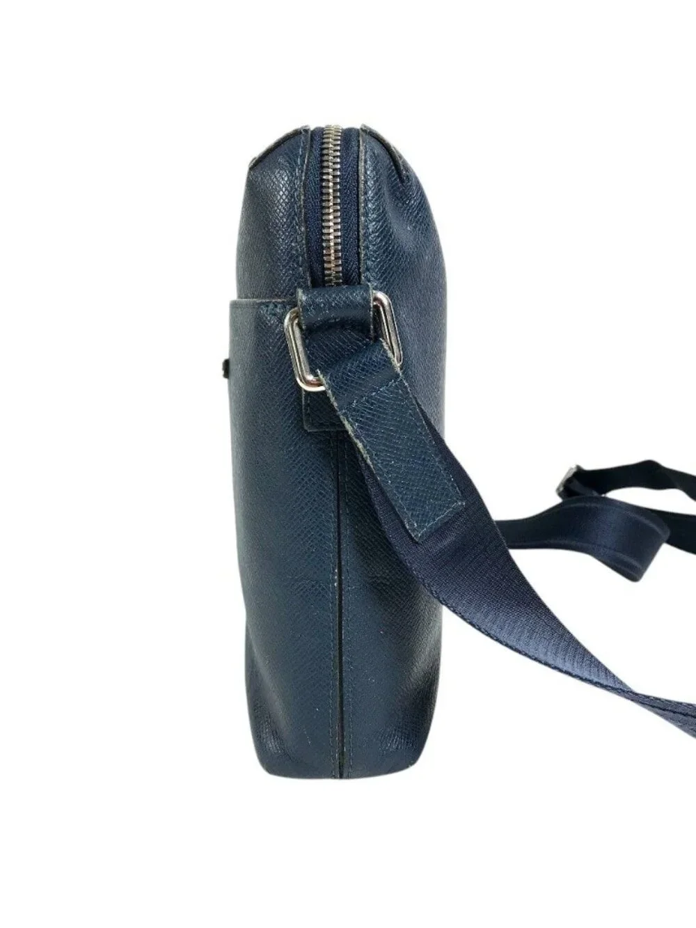 Louis Vuitton Shoulder Bag Grigori Messenger PM Taiga Leather Navy